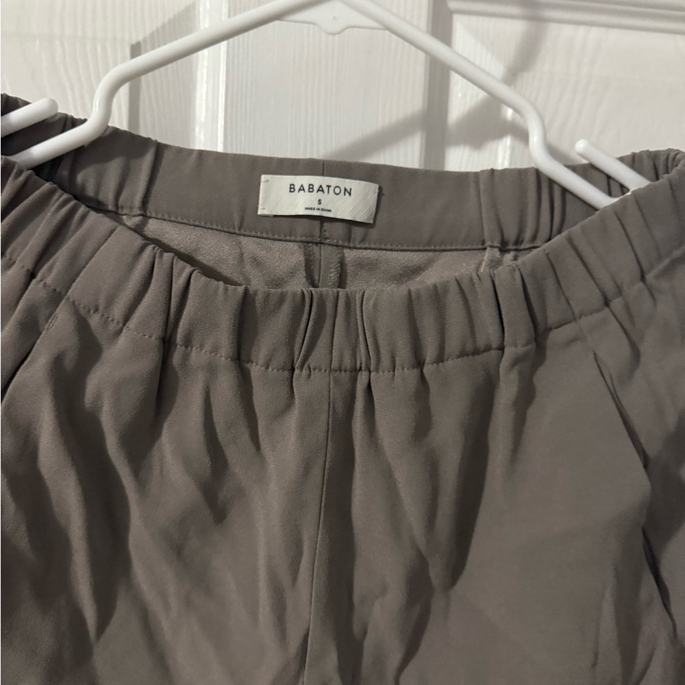 Babaton Taupe Trousers